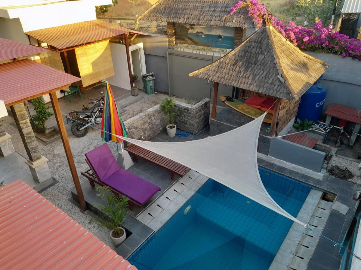 مبيت وإفطار برايا Wave House Gerupuk South Lombok المظهر الخارجي الصورة