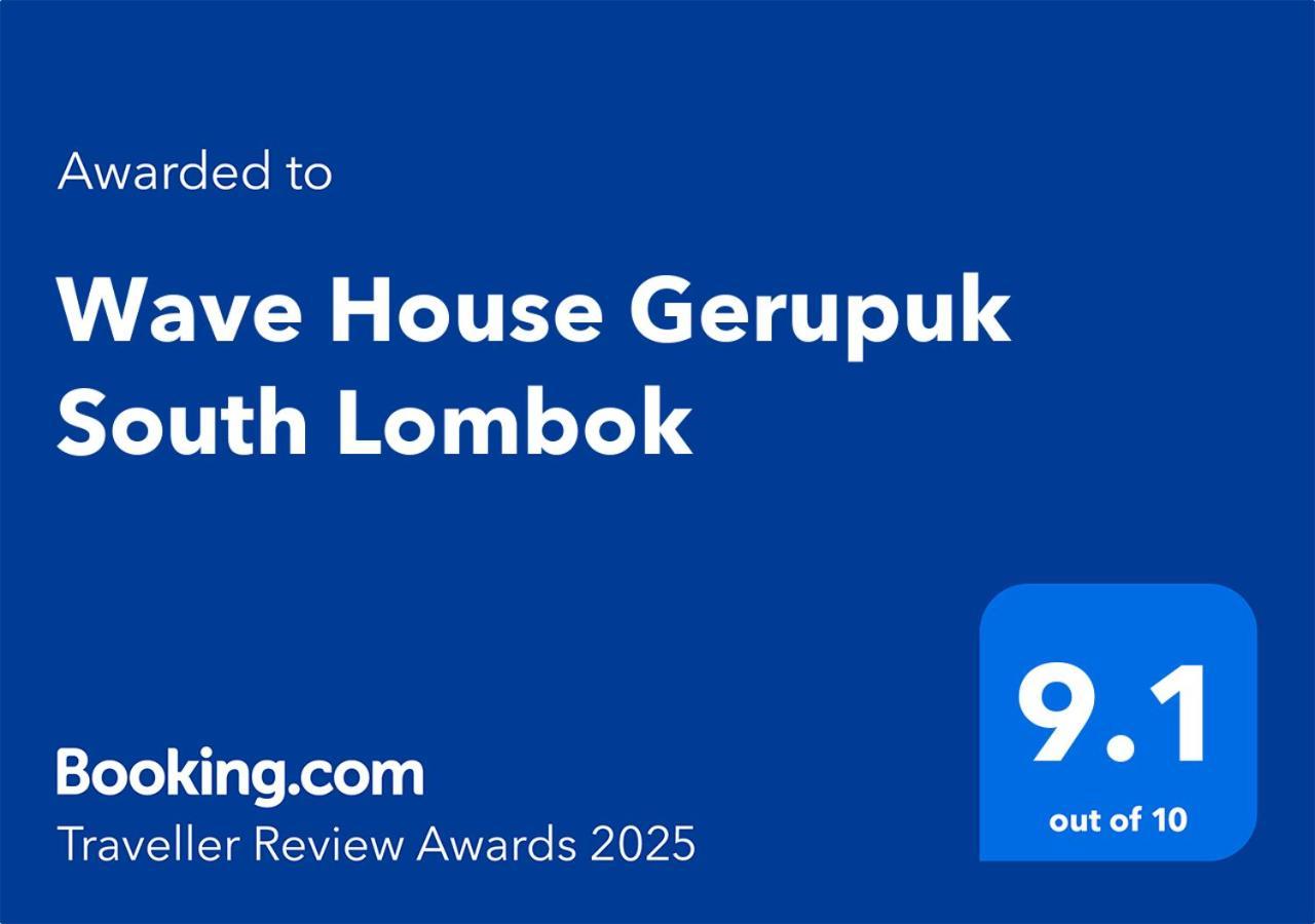 مبيت وإفطار برايا Wave House Gerupuk South Lombok المظهر الخارجي الصورة